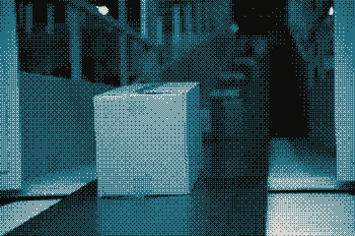 Parcels moving along a conveyor belt